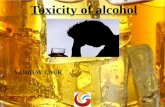 Presentation on Alcohol toxicity