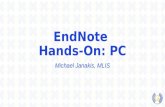 EndNote Hands-On: PC
