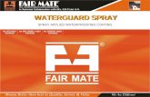 Waterguard spray