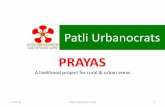Presentation on PRAYAS - Livelihood Program - English