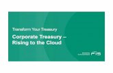 Corporate Treasury – Rising to the Cloud