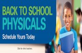 Back to school web banner