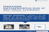 MANTHAN ENTERPRISES(A Unit of Shri Silver Creation), New Delhi, Silver Utensils
