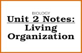 Ths general biology unit 2 our bodies living organization notes_v1516