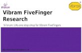 Vibram fivefinger research