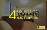 4 Points to remember when Designing a New Kitchen