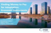 Finding Money to Pay for Adaptation: Economic Instruments