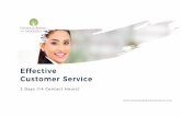 Effective Customer Service
