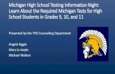Michigan High School Testing Info. Night PowerPoint