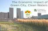 The Economic Benefits of Green City, Clean Waters