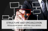 Structure & Organization