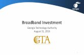 Georgia Broadband Investments Perspective