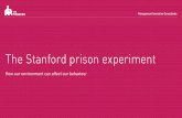 The Stanford prison experiment: how our environment can affect our behaviour