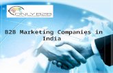 B2B Marketing Companies in India