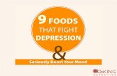 9 foods to fight with depression