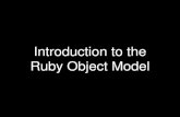 Introduction to the Ruby Object Model