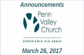 Penn Valley Church Announcements 3 26-17 for web