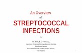 An Overview of Streptococcal Infections