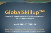 GlobalSkillup Management Training Courses - Corporate Profile