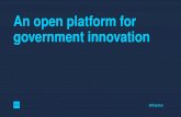 An open platform for government innovation