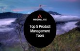Top 5 product management tools