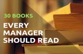 30 Books Every Manager Should Read