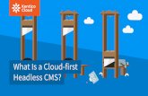 What Is a Cloud-first Headless CMS
