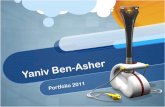 Yaniv Ben-Asher Portfolio - Industrial / Product Design and Engineering