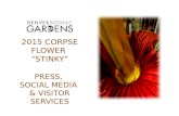 2015 Corpse Flower Press and Social Report
