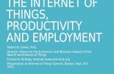 The Internet of Things, Productivity, and Employment