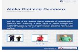 Alpha Clothing Company, Tiruppur,  Mens Wear