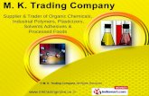 Organic Chemicals by M. K. Trading Company Indore