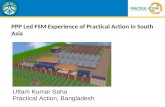 Practical Action's faecal sludge management experience in South Asia