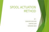 spool actuation method