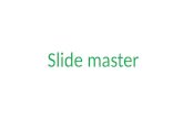 Slide master - An example