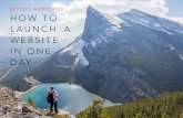 Beyond Wordpress - How to Launch a Website in One Day