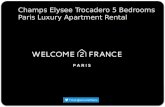 Champs Elysee Trocadero 5 Bedrooms Paris Luxury Apartment Rental - Welcome2France