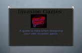 Invasion games powerpoint