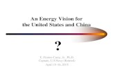 An Energy Vision for the United States and China