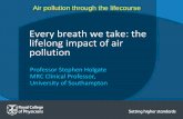 Routes to Clean Air 2016, Prof. Stephen Holgate, University of Southampton