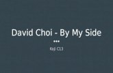 David Choi - By My Side (Technical Analysis)