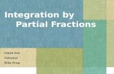 partial fractions calculus integration