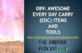 089: Awesome Every Day Carry (EDC) Items and Tools