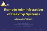 Remote Desktop Administration (Linux/X11)