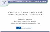 Opening Up Europe: Strategy and the Added Value of Collaboration