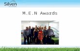 M.E.N. awards presentation