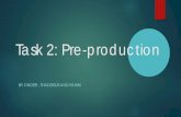Task 2 Pre-Production
