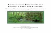 Conservation easements and Oregon's land use program