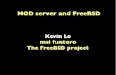 MOD server & FreeBSD (FreeBSD Day Taiwan)