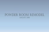Powder Room Remodel by LJT DESIGNS 8-2016